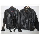 Brooks Leather Jacket Size 48 &