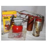 4 Pressure Fed Oil Guns
