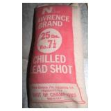 Lawrence 25 Lbs. Chilled Lead Shot No. 7 1/2