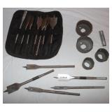 Spade Drill Bits Set & Hole Saws