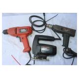 3 Black & Decker Power Tools, All Work