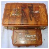 2 Plano Fishing Tackle Boxes w/ Lures