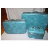 American Tourister Luggage Set Teal;