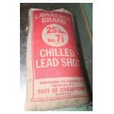Lawrence Brand 25lb Chilled Lead Shot No. 7 1/2