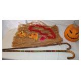 Halloween Decor w/ Canes & Luau Set