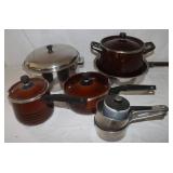 Cookware: Sauce Pans, Stock Pots, Melting Pots