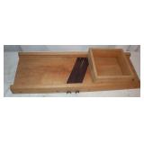 Wooden Kraut Cutter 26"