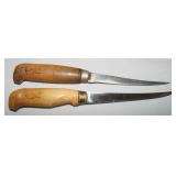 2 Rapala J Marttiini Fillet Knives w/