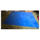 109x72" Blue Rug