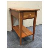 Single Drawer End Table