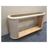 Glass Top Sofa Table