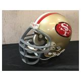 San Francisco 49ers Riddle Football Helmet