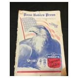 1941 Paso Robles Press- Camp Roberts Souvenir