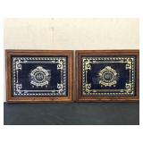 2- Framed Henry Weinhard