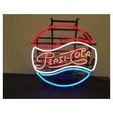 Pepsi-Cola Neon Sign