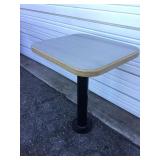 Small Wood & Metal Table