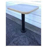 Small Wood & Metal Table