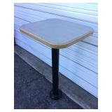 Tall Wood & Metal Table