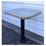 Small Wood & Metal Table