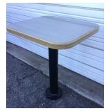 Small Wood & Metal Table