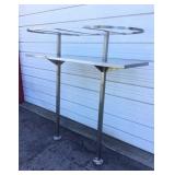 Stainless Steel Ticket Holder w/ Food Rack