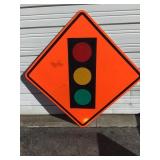 Large Stop Light Sign