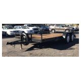 16ft Trailer w/ Beaver Tail & Ramps