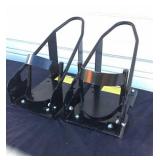 (2) Motorcycle Wheel Chocks
