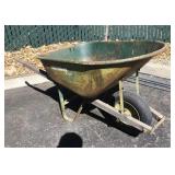 Green Wheel Barrow
