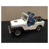 Battery Operated Police Patrol Jeep