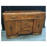 Buffet 3 Drawer with 2 Side Compartments and
