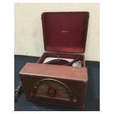 Airline Radio Record Player in Case