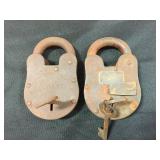 2 Locks w/ Keys