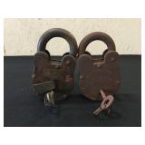 2 Locks w/ Keys