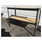 Small 2 Rack Storage Shelf
