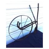 Antique Hand Plow w/ Wheel