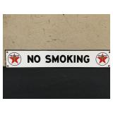 Texaco No Smoking Sign