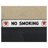 Texaco No Smoking Sign