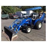New Holland TC29DA Tractor Front Loader & Backhoe