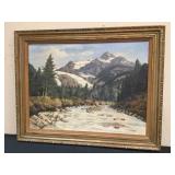 Blue Glacier Mt. Olympus 950. Canvas