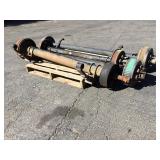(4) 8 Lug Axles