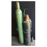 Oxy & Acetylne Bottles, Dolly, Hose, & Misc Tools