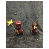 2 Ants Metal Art