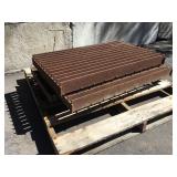 (3) Metal Grates