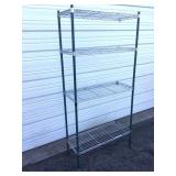 4 Shelf Storage Corner Rack