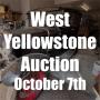 West Yellowstone Auction