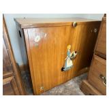 Handpainted Vintage Storage Box