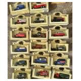 Vintage Chevron Commemorative Die-Cast Model Cars