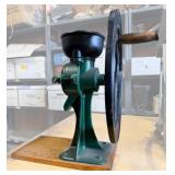 Antique Cast Iron Hand Grain Mill