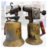 Vintage Brass Blow Torches